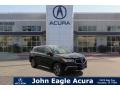 2017 Crystal Black Pearl Acura MDX   photo #1