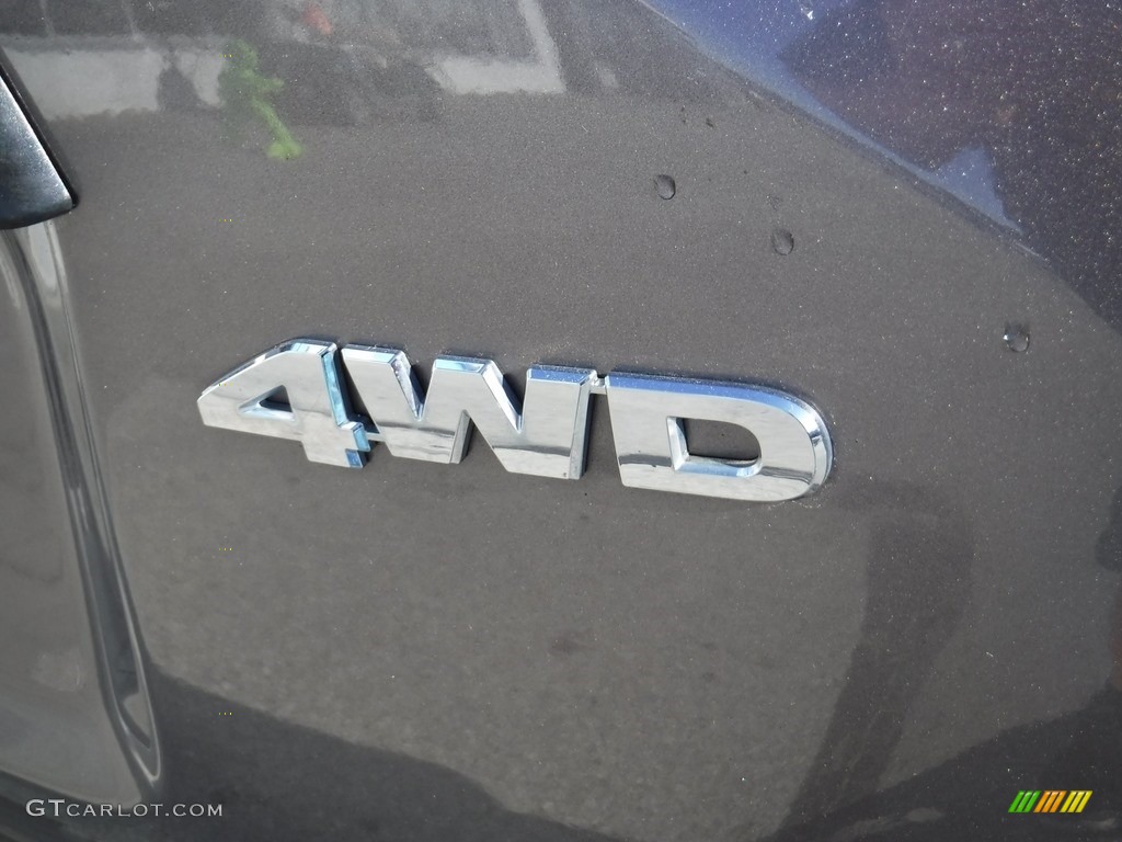 2010 CR-V LX AWD - Urban Titanium Metallic / Black photo #8