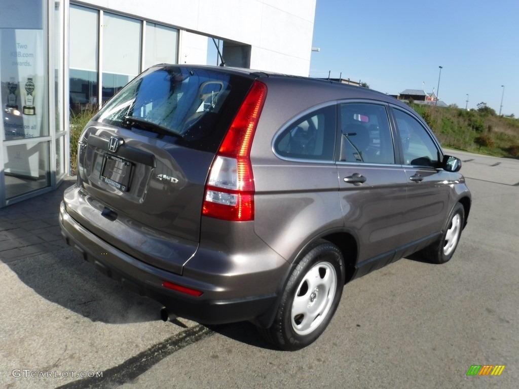 2010 CR-V LX AWD - Urban Titanium Metallic / Black photo #9