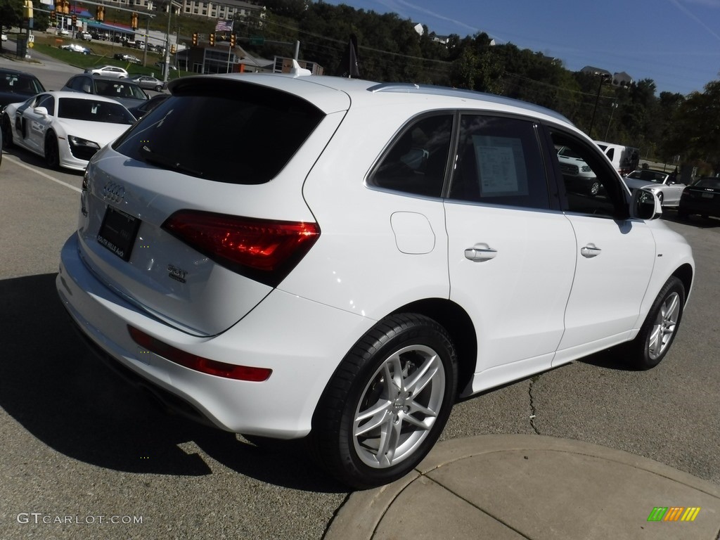 2016 Q5 3.0 TFSI Premium Plus quattro - Glacier White Metallic / Chestnut Brown photo #14