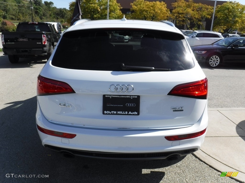 2016 Q5 3.0 TFSI Premium Plus quattro - Glacier White Metallic / Chestnut Brown photo #15