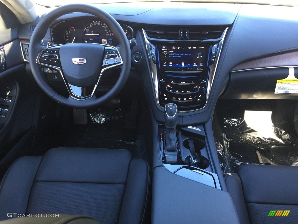 2017 Cadillac CTS Premium Luxury AWD Jet Black Dashboard Photo #116333479