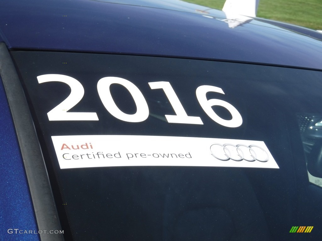 2016 Q5 2.0 TFSI Premium quattro - Scuba Blue Metallic / Chestnut Brown photo #10
