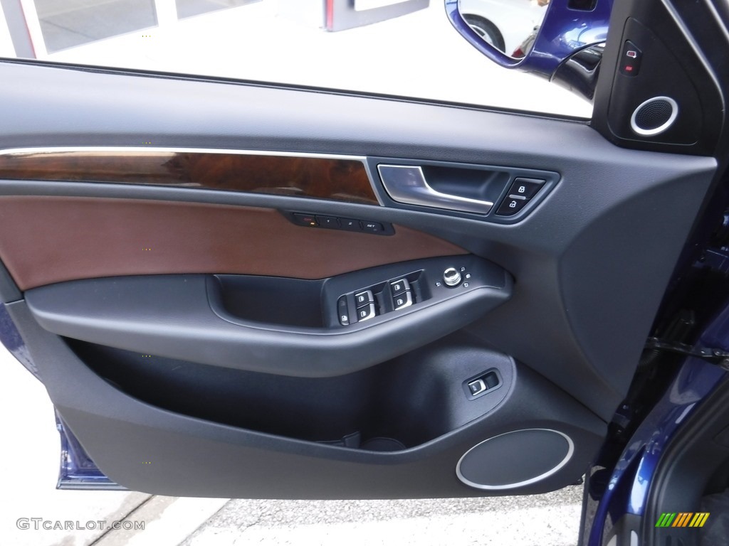 2016 Q5 2.0 TFSI Premium quattro - Scuba Blue Metallic / Chestnut Brown photo #19