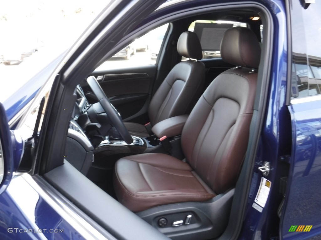 2016 Q5 2.0 TFSI Premium quattro - Scuba Blue Metallic / Chestnut Brown photo #22
