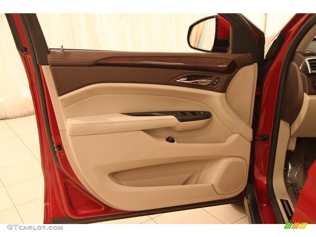 2013 SRX Luxury AWD - Crystal Red Tintcoat / Shale/Brownstone photo #4