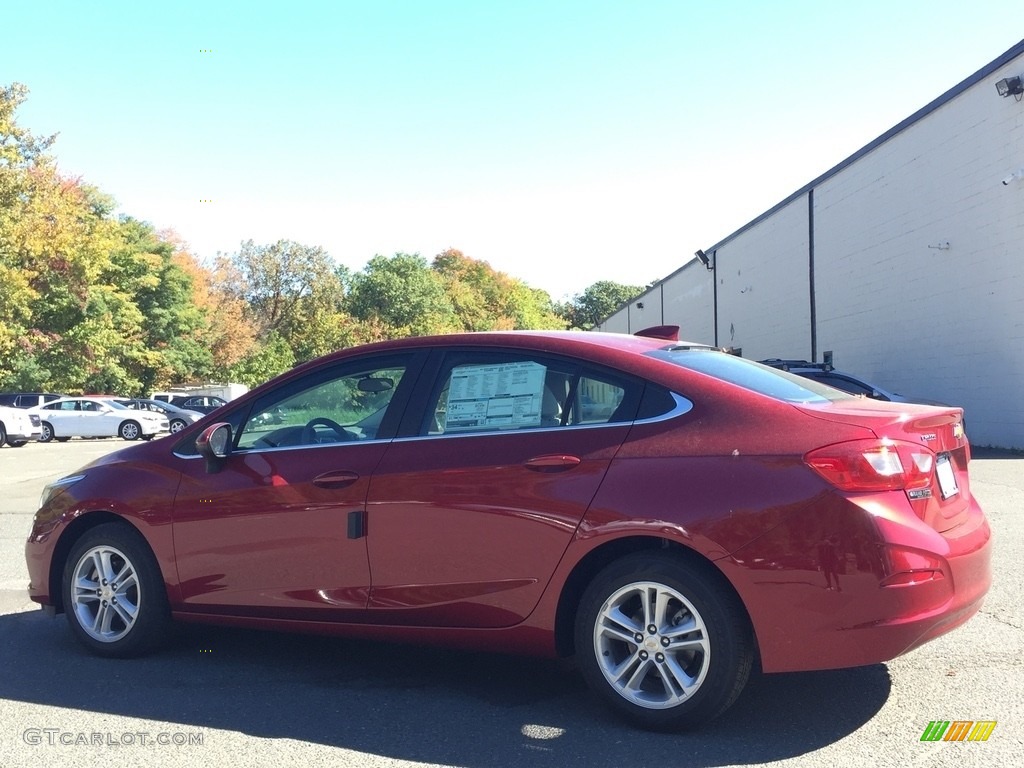 2017 Cruze LT - Cajun Red Tintcoat / Dark Atmosphere/Medium Atmosphere photo #6