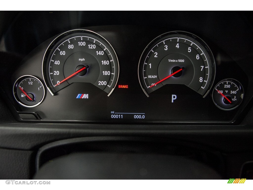 2017 BMW M3 Sedan Gauges Photo #116335265