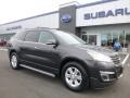 Cyber Grey Metallic 2014 Chevrolet Traverse LT AWD