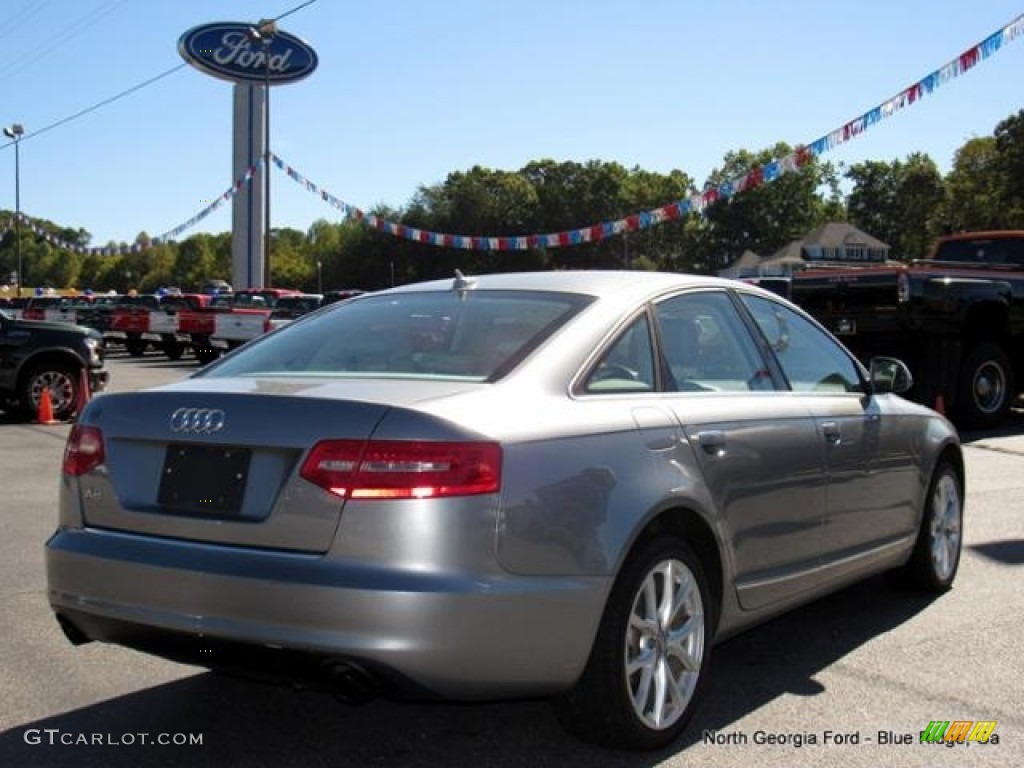 2010 A6 3.2 FSI Sedan - Quartz Gray Metallic / Light Gray photo #5