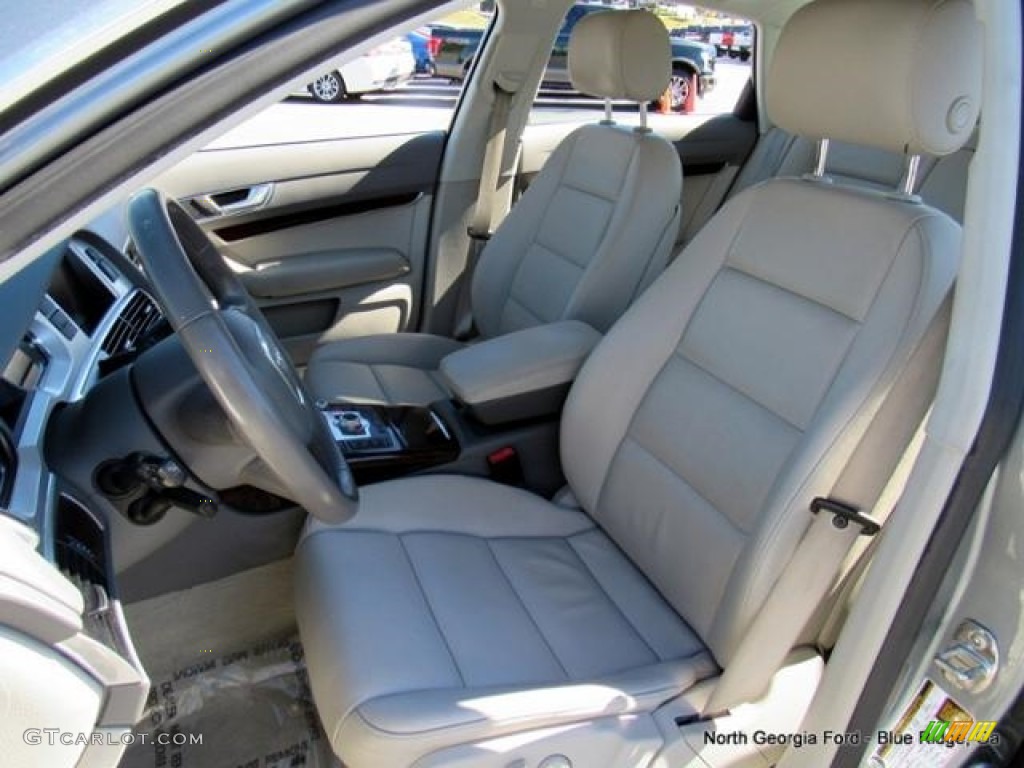 2010 A6 3.2 FSI Sedan - Quartz Gray Metallic / Light Gray photo #11