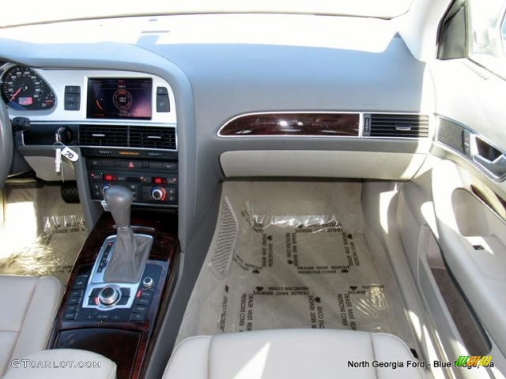 2010 A6 3.2 FSI Sedan - Quartz Gray Metallic / Light Gray photo #17
