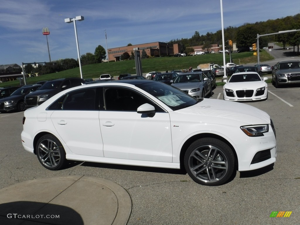 Glacier White Metallic 2017 Audi A3 2.0 Premium Plus quattro Exterior Photo #116335673