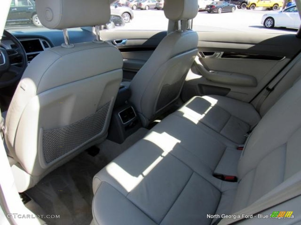2010 A6 3.2 FSI Sedan - Quartz Gray Metallic / Light Gray photo #34