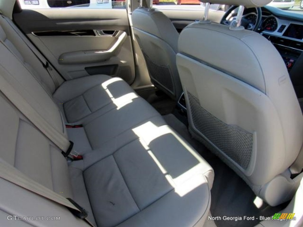 2010 A6 3.2 FSI Sedan - Quartz Gray Metallic / Light Gray photo #35