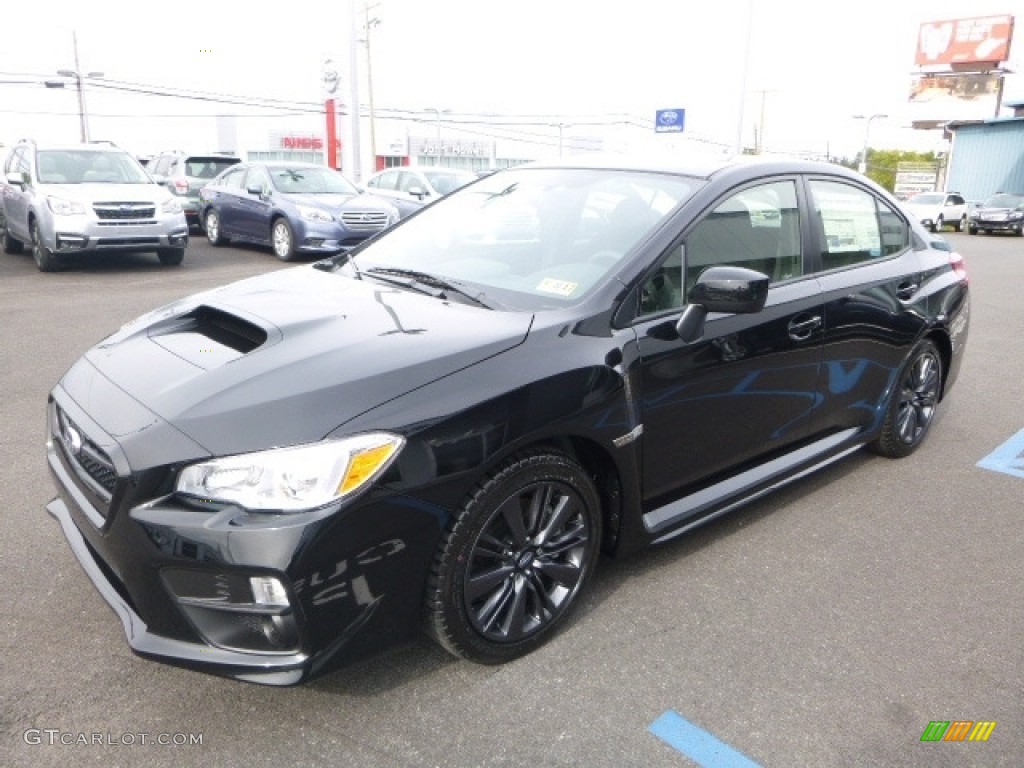 Crystal Black Silica 2017 Subaru WRX Standard WRX Model Exterior Photo #116337518