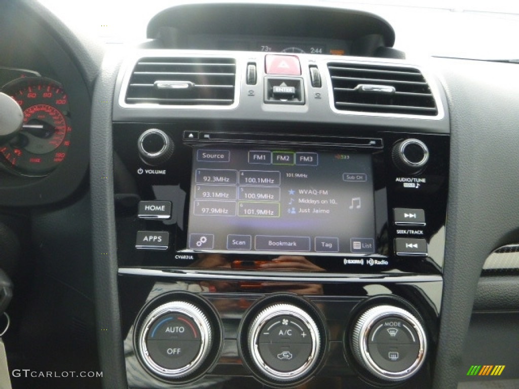 2017 Subaru WRX Premium Controls Photo #116337866