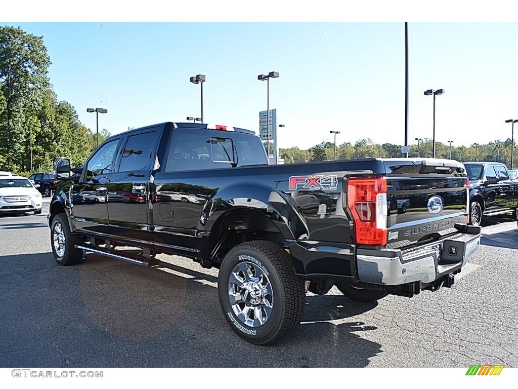 Shadow Black 2017 Ford F350 Super Duty Lariat Crew Cab 4x4 Exterior Photo #116338757