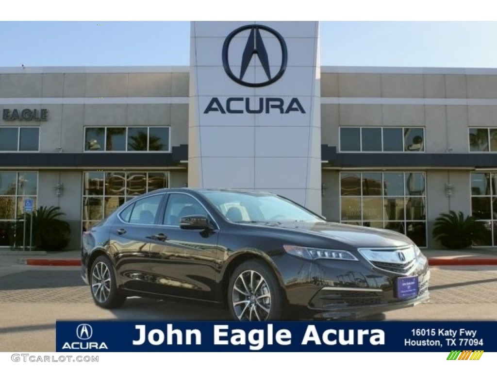 2017 TLX V6 Sedan - Black Copper Pearl / Espresso photo #1