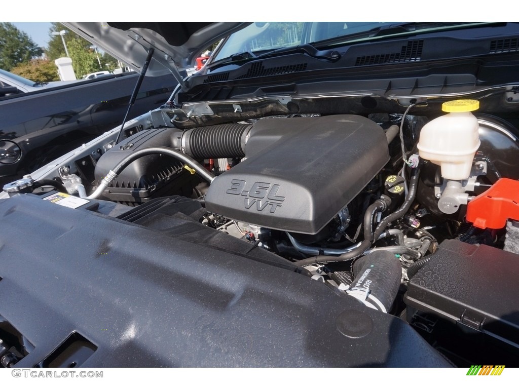 2017 Ram 1500 Express Quad Cab 3.6 Liter DOHC 24-Valve VVT Pentastar V6 Engine Photo #116339819