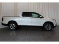 2017 White Diamond Pearl Honda Ridgeline RTL-T  photo #3