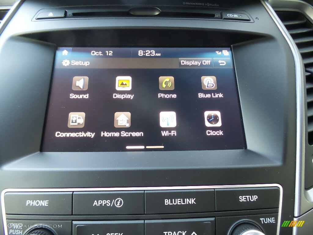 2017 Hyundai Santa Fe Sport AWD Controls Photo #116342660