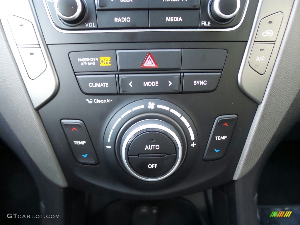 2017 Hyundai Santa Fe Sport AWD Controls Photo #116342675