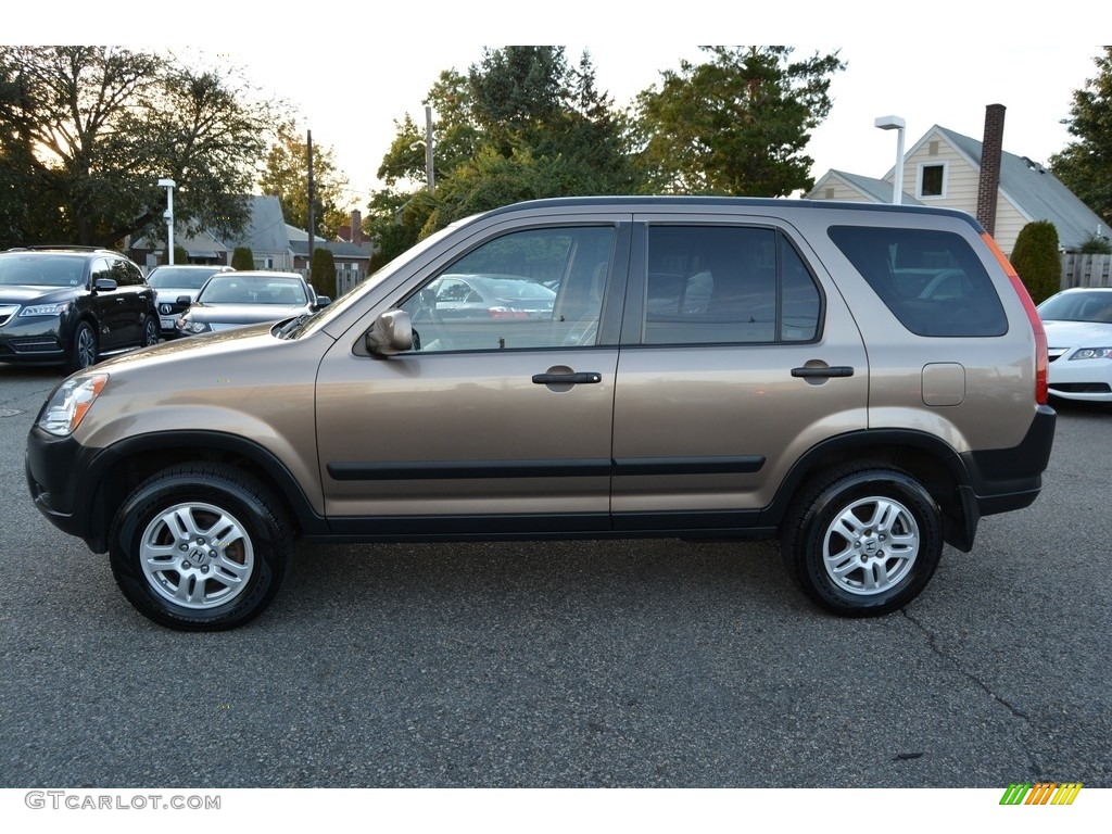 2004 CR-V EX 4WD - Mojave Mist Metallic / Saddle photo #6
