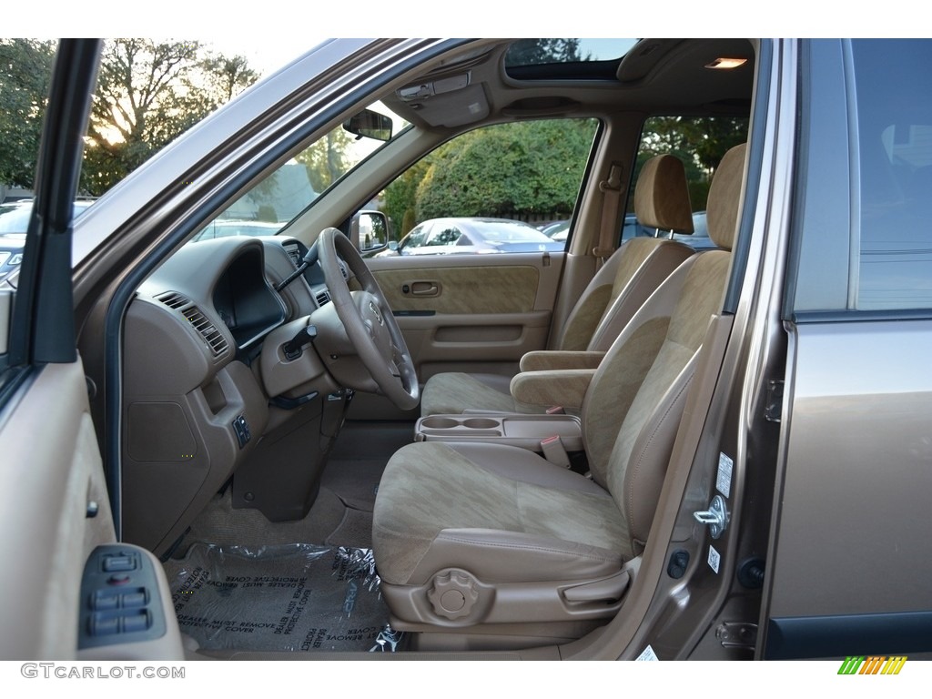 2004 CR-V EX 4WD - Mojave Mist Metallic / Saddle photo #12