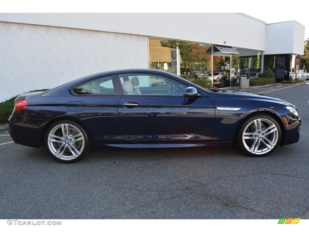 2016 6 Series 650i xDrive Coupe - BMW Individual Tanzanite Blue Metallic / BMW Individual Platinum/Black photo #2