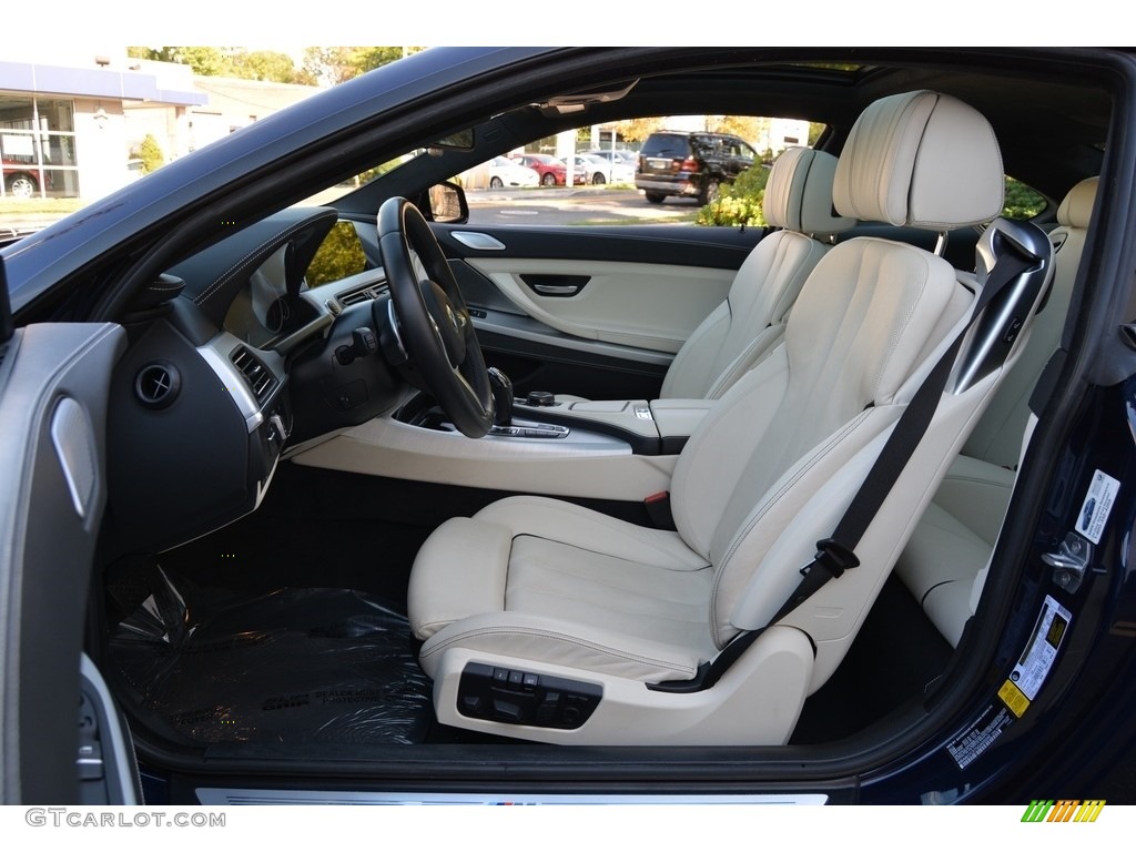 2016 BMW 6 Series 650i xDrive Coupe Front Seat Photo #116343689