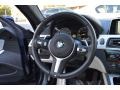 2016 BMW 6 Series BMW Individual Platinum/Black Interior Steering Wheel Photo