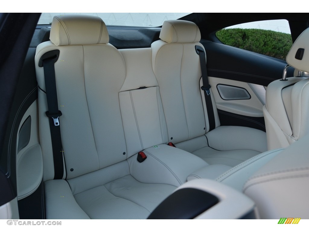 2016 BMW 6 Series 650i xDrive Coupe Rear Seat Photo #116343731
