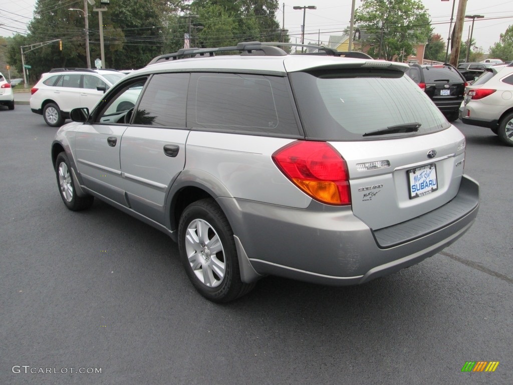 2005 Outback 2.5i Wagon - Brilliant Silver Metallic / Off Black photo #8