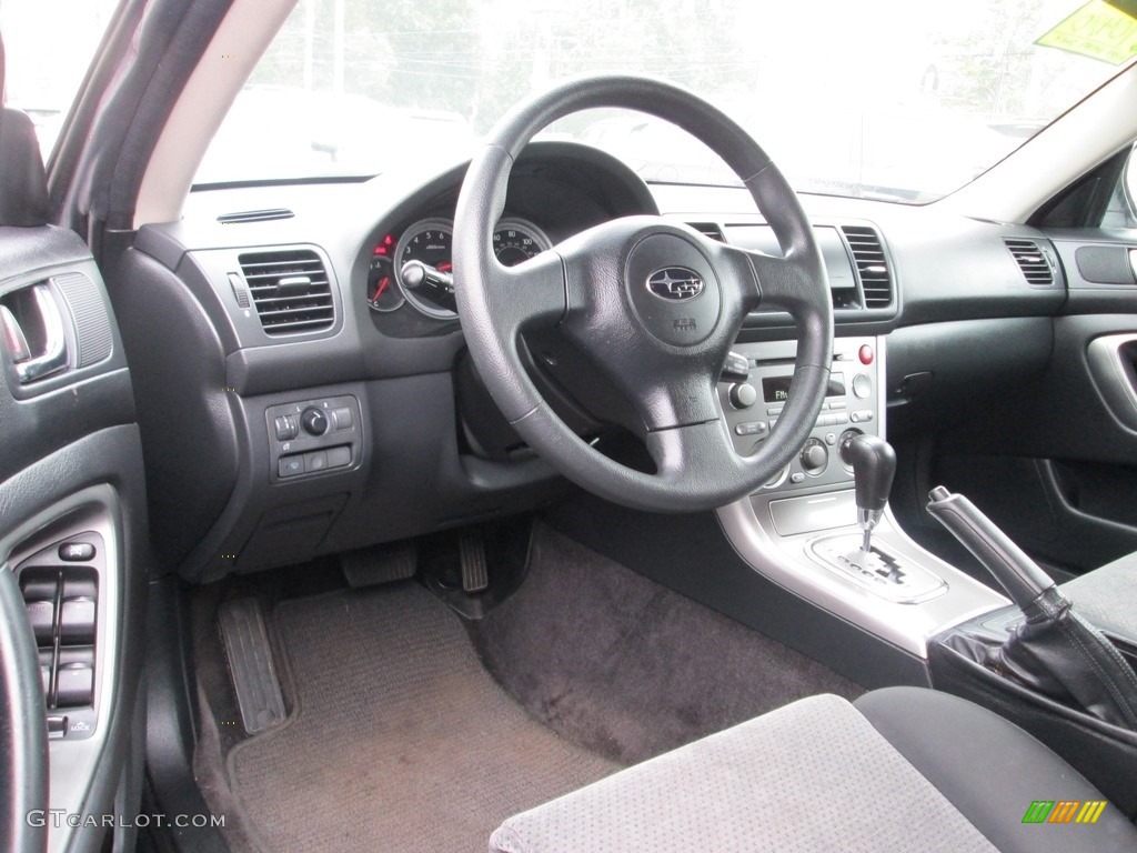 2005 Outback 2.5i Wagon - Brilliant Silver Metallic / Off Black photo #11