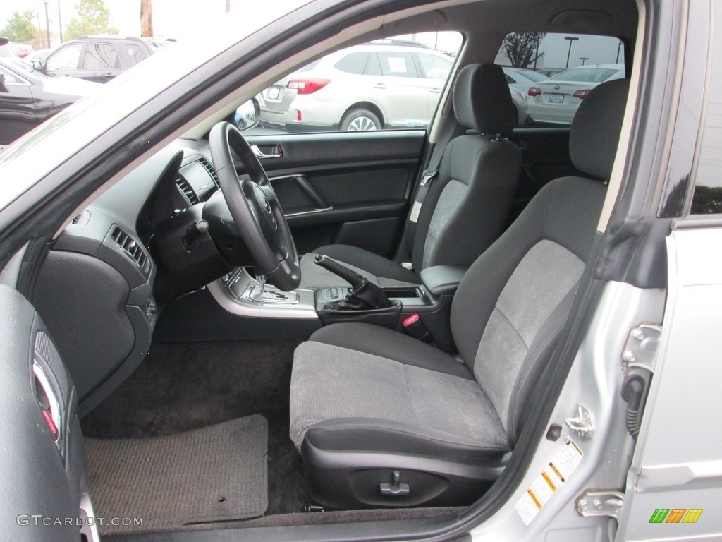 2005 Outback 2.5i Wagon - Brilliant Silver Metallic / Off Black photo #12