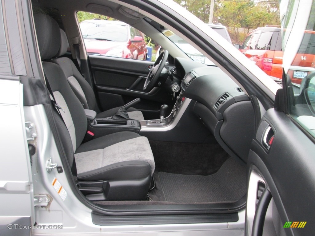 2005 Outback 2.5i Wagon - Brilliant Silver Metallic / Off Black photo #17