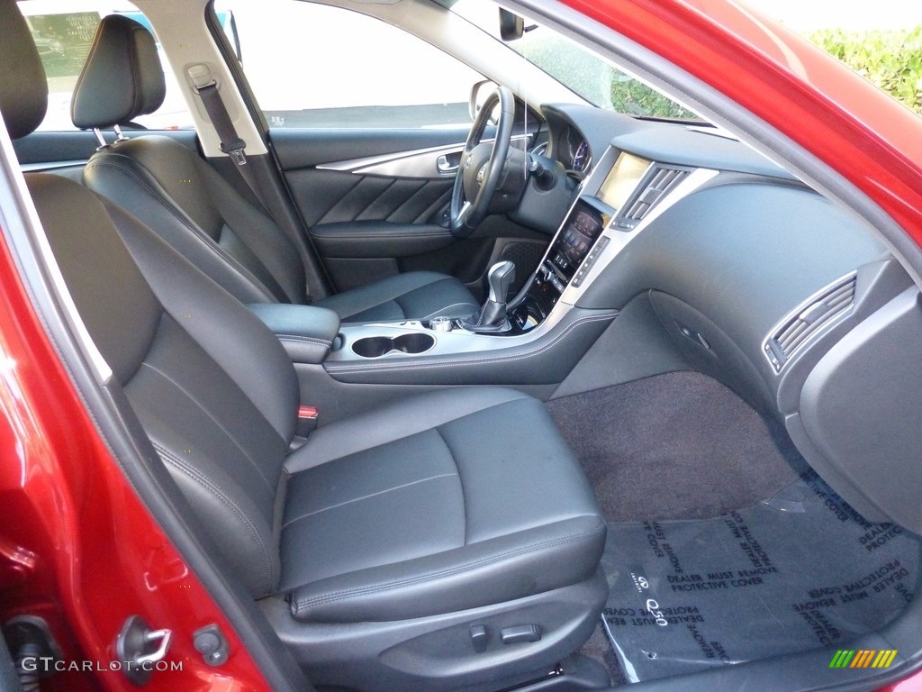 2015 Q50 3.7 - Venetian Ruby / Graphite photo #21