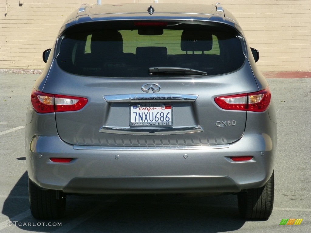 2015 QX60 3.5 AWD - Graphite Shadow / Graphite photo #4