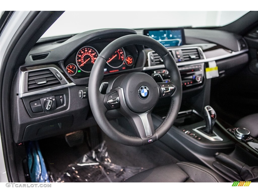 2017 3 Series 340i Sedan - Alpine White / Black photo #6