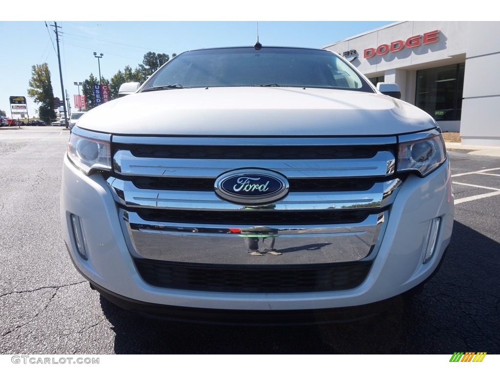 2012 Edge SEL - White Platinum Metallic Tri-Coat / Medium Light Stone photo #2