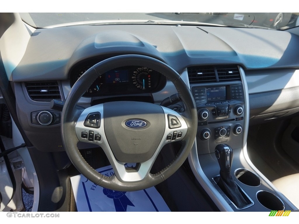 2012 Edge SEL - White Platinum Metallic Tri-Coat / Medium Light Stone photo #10