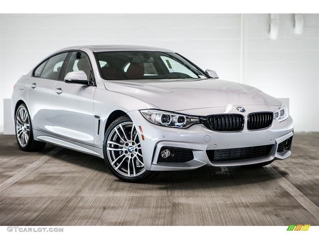 Glacier Silver Metallic 2017 BMW 4 Series 430i Gran Coupe Exterior Photo #116345606