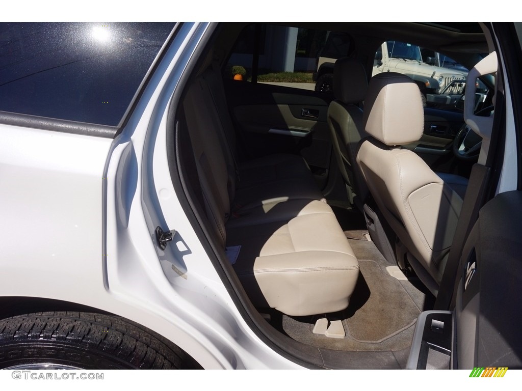2012 Edge SEL - White Platinum Metallic Tri-Coat / Medium Light Stone photo #19