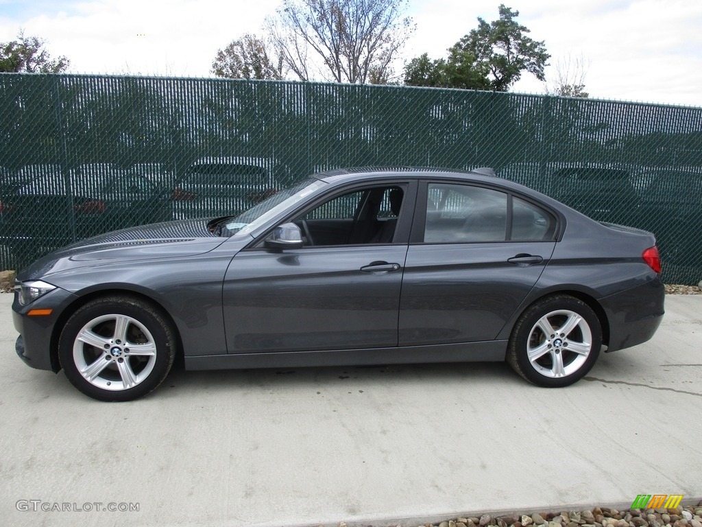 2014 3 Series 328i xDrive Sedan - Mineral Grey Metallic / Black photo #8