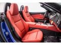 Coral Red 2016 BMW Z4 sDrive28i Interior Color