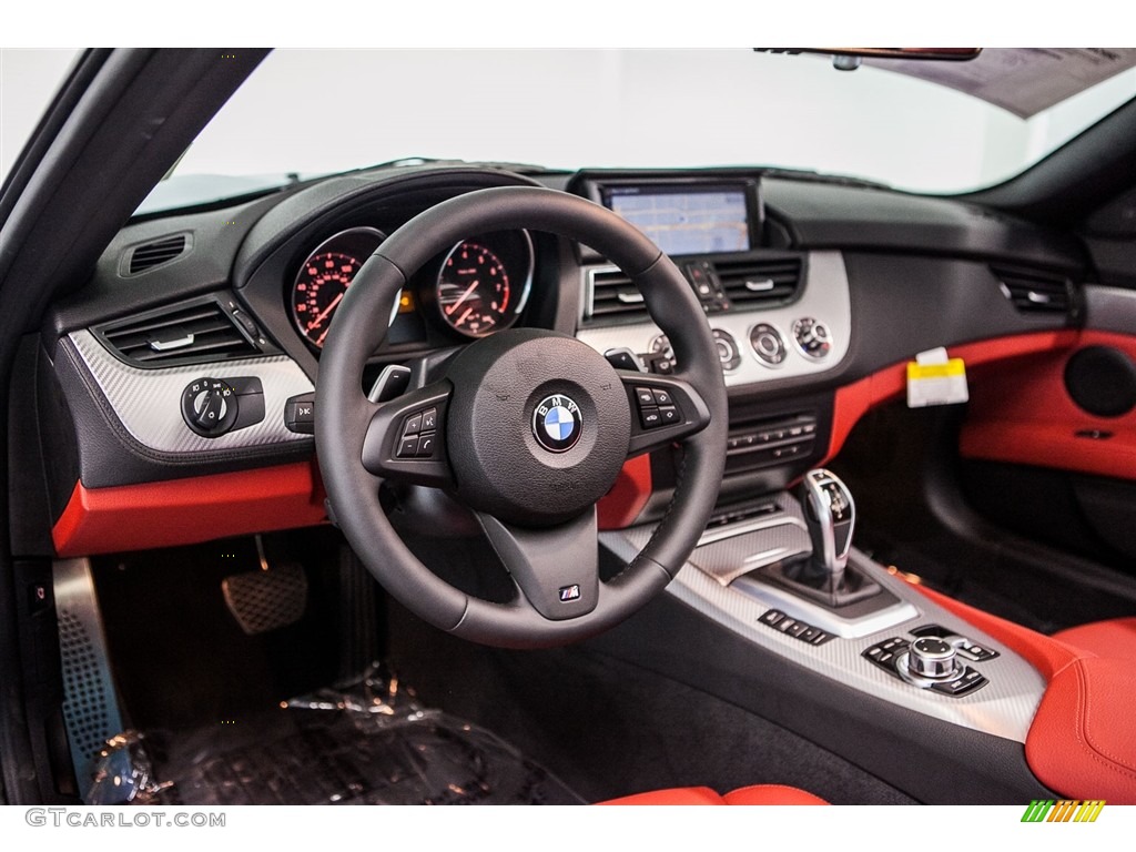 Coral Red Interior 2016 BMW Z4 sDrive28i Photo #116347283