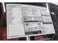 2016 BMW Z4 sDrive28i Window Sticker