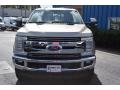 2017 White Gold Ford F250 Super Duty Lariat Crew Cab 4x4  photo #8