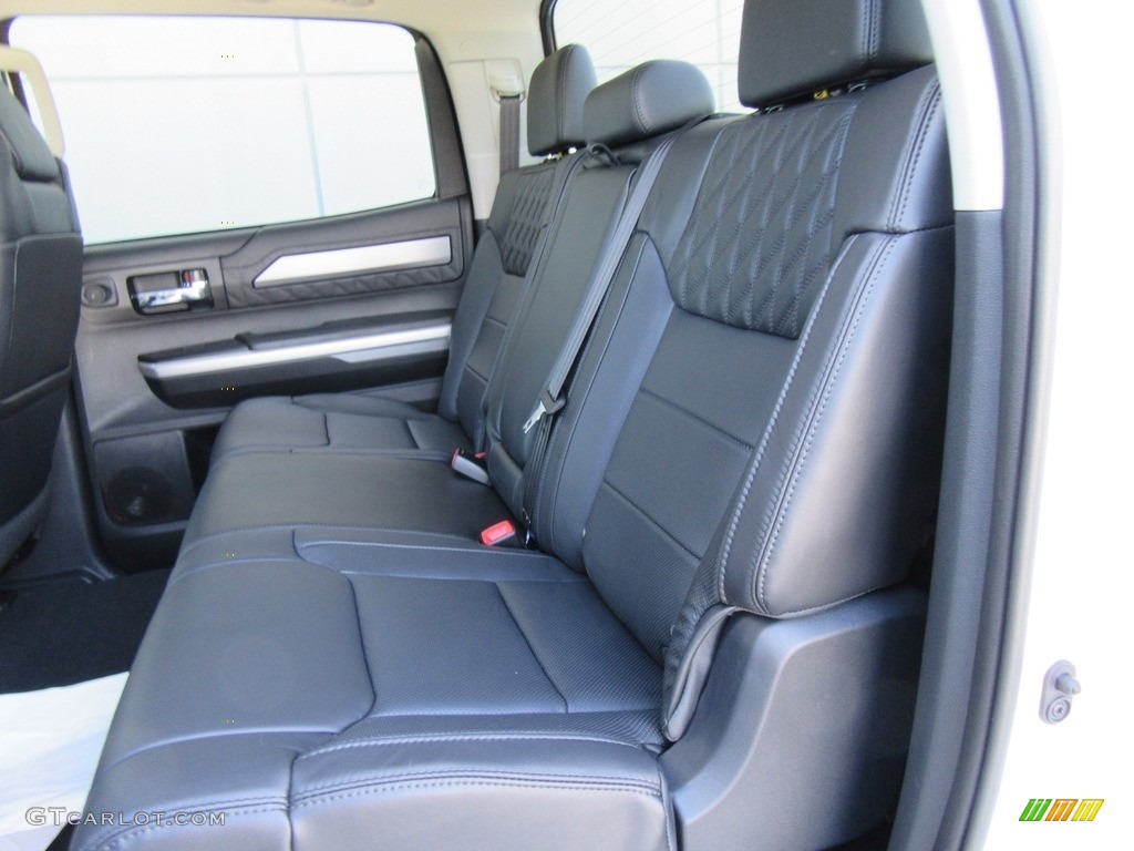 2017 Toyota Tundra Platinum CrewMax 4x4 Rear Seat Photo #116350964